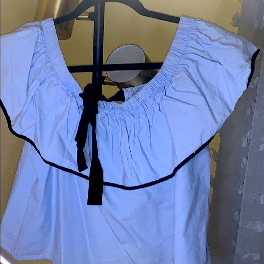 Zara off the shoulder top